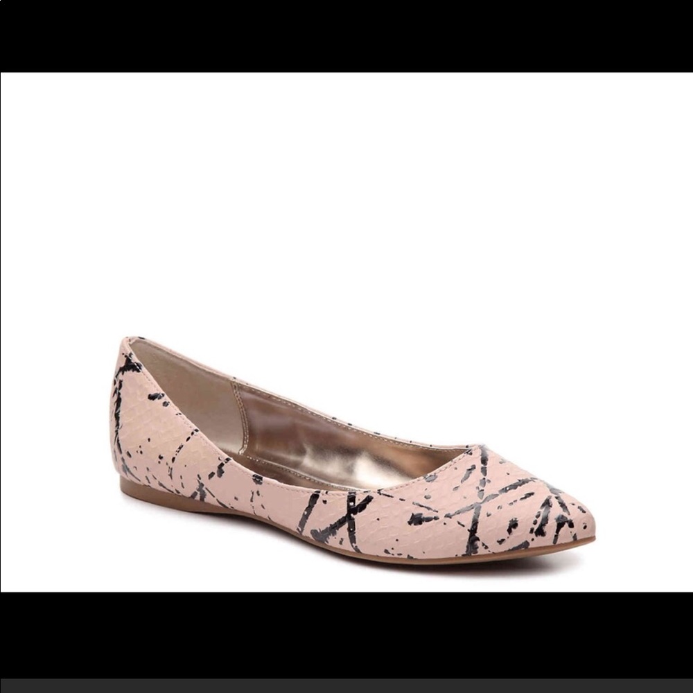 Steve Madden Haanna pink multi color flat
